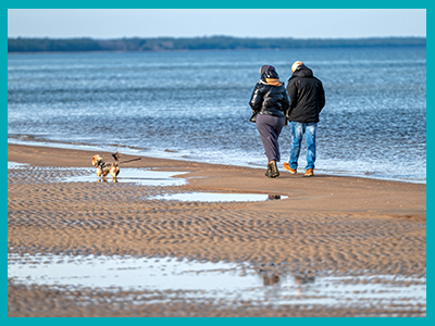 Caravan parks with beaches nearby