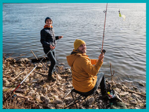 Fishing in morecambe near caravan park