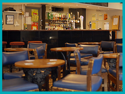 On site lounge bar